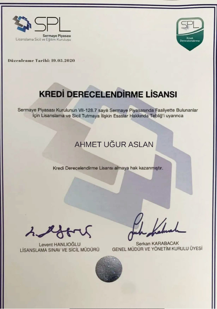 Sertifika 1